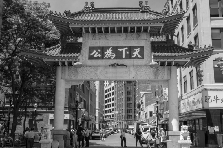 Chinatown Gate on a sunny day on June 20, 2018. Photo taken by Vivian Situ.